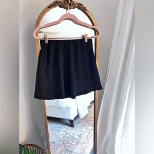 Silky Black Forever 21 Skirt